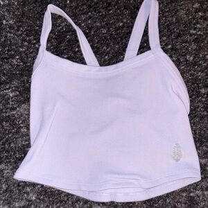 Free People cami cropped tank